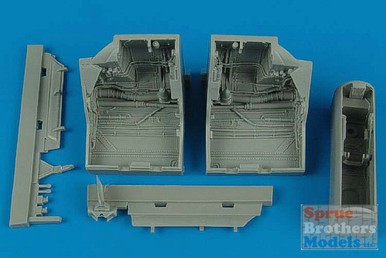 ARS4445 1:48 Aires F-22A Raptor Wheel Bay Set (ACA kit) #4445