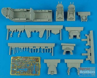 ARS4551 1:48 Aires F-5F Tiger II Cockpit Set (AFV kit) #4551
