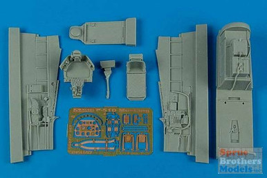ARS4557 1:48 Aires P-51D Mustang Cockpit Set (HBS kit)