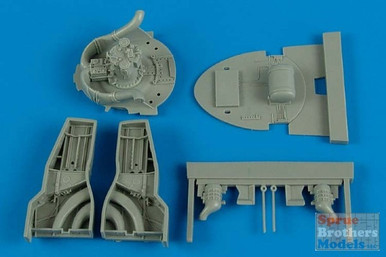 ARS4574 1:48 Aires F8F-1 Bearcat Wheel Bay Set (HBS kit)