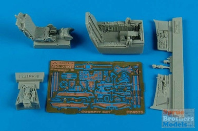 ARS4575 1:48 Aires MiG-23MF Flogger B Cockpit Set (TRP kit)