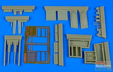 ARS4631 1:48 Aires Spitfire Mk IXc Early Gun Bay Set (EDU kit)