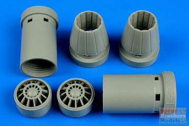 ARS4639 1:48 Aires F-18E F-18F Super Hornet Exhaust Nozzles Opened (HAS kit)