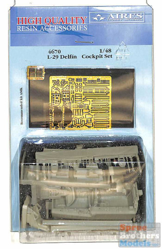 ARS4670 1:48 Aires L-29 Delfin Cockpit Set (AMK kit)