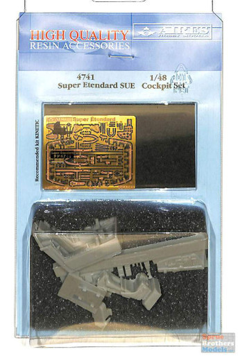 ARS4741 1:48 Aires Super Etendard SUE Cockpit Set (KIN kit)