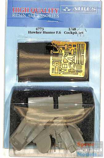 ARS4773 1:48 Aires Hawker Hunter F.6 Cockpit Set (AFX kit)