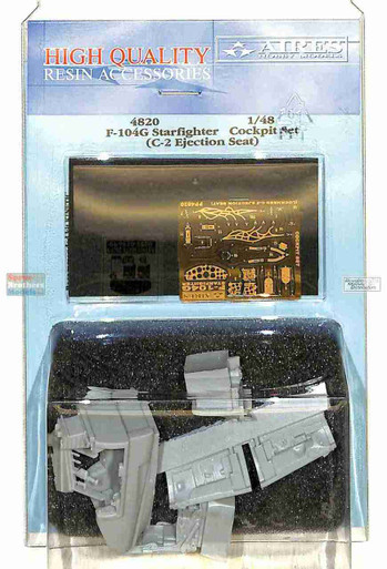 ARS4820 1:48 Aires F-104G Starfighter Cockpit (C-2 Ejection Seat) Set (KIN kit)