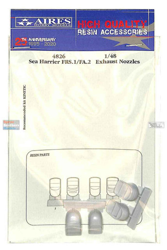 ARS4826 1:48 Aires Sea Harrier FRS.1/FA.2 Exhaust Nozzles Set (KIN kit)