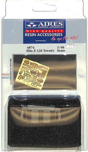 ARS4874 1:48 Aires Zlin Z-126 Trener Seats (EDU kit)