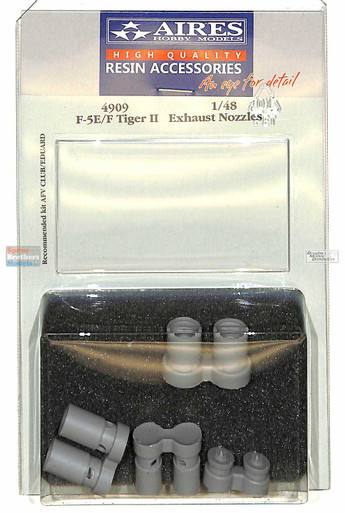 ARS4909 1:48 Aires F-5E F-5F Tiger II Exhaust Nozzles (AFV/EDU kit)
