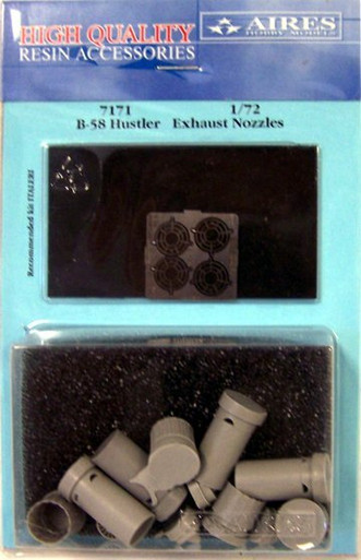 ARS7171 1:72 Aires B-58 Hustler Exhaust Nozzles (ITA kit) #7171