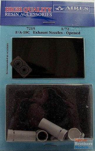 ARS7215 1:72 Aires F-18C Hornet Exhaust Nozzles Open Set (ACA kit) #7215