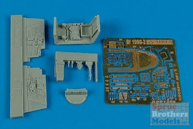 ARS7259 1:72 Aires Bf 109G-2 Cockpit Set (FNM kit) #7259
