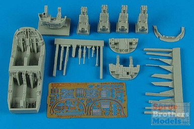 ARS7266 1:72 Aires EA-6B Prowler ICAP-2 (Early) Cockpit Set (HAS kit) #7266
