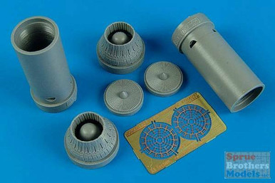 ARS7283 1:72 Aires F-14A Tomcat Exhaust Nozzle Set - Closed (HBS kit)