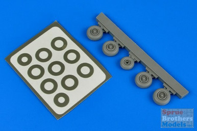 ARS7300 1:72 Aires Sepecat Jaguar Wheels & Paint Mask