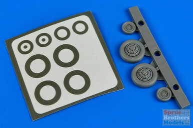 ARS7304 1:72 Aires F-100 Super Sabre Wheels & Paint Mask