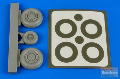 ARS7306 1:72 Aires Su-27 Flanker (Late) Wheels & Paint Mask