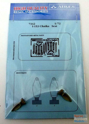 ARS7342 1:72 Aires I-153 Chaika Seat (ICM kit)