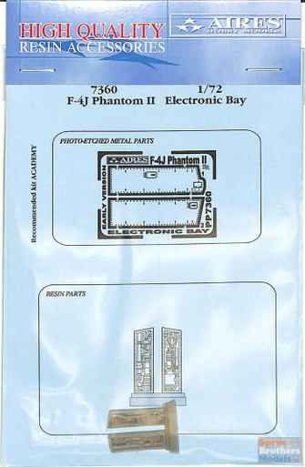 ARS7360 1:72 Aires F-4J Phantom II Electronics Bay (ACA kit)