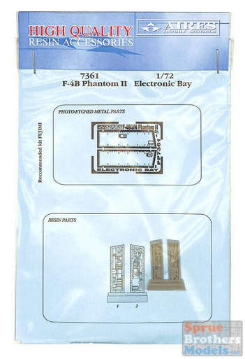 ARS7361 1:72 Aires F-4B Phantom II Electronics Bay (FUJ kit)