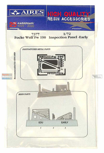 ARS7377 1:72 Aires Fw190 Inspection Panel Early (EDU kit)
