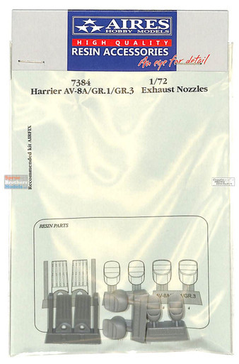 ARS7384 1:72 Aires AV-8A/GR.1/GR.3 Harrier Exhaust (AFX kit)