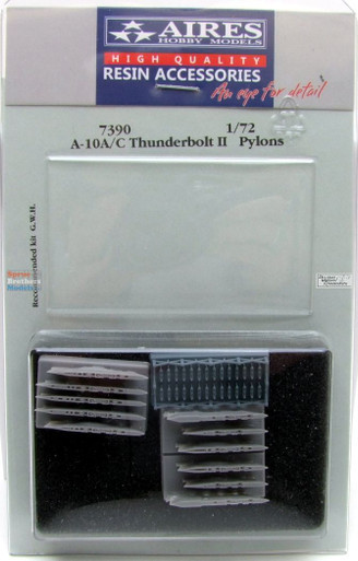 ARS7390 1:72 Aires A-10A A-10C Thunderbolt II Pylons (GWH kit)