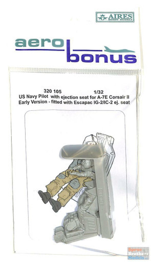 ARSAB320105 1:32 AeroBonus A-7E Corsair II US Navy Pilot with Ejection Seat (Early)