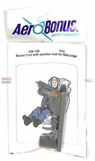 ARSAB320159 1:32 AeroBonus MiG-21MF Fishbed Soviet Pilot with Ejection Seat