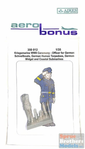 ARSAB350012 1:35 AeroBonus WW2 Kriegsmarine Ceremony Officer Figure #2