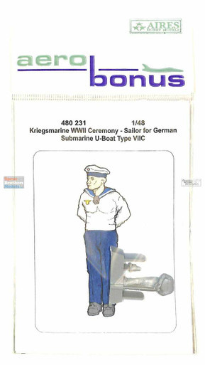 ARSAB480231 1:48 AeroBonus Kriegsmarine WW2 Ceremony - Sailor Figure for U-Boat Type VIIC