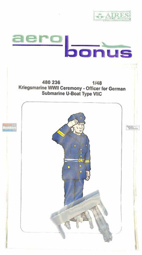 ARSAB480236 1:48 AeroBonus Kriegsmarine WW2 Ceremony - Officer Figure for U-Boat Type VIIC