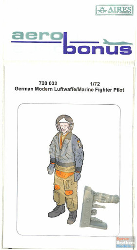 ARSAB720032 1:72 AeroBonus German Modern Luftwaffe/Marine Fighter Pilot