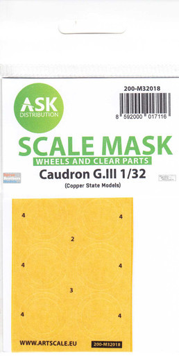 ASKM32018 1:32 ASK/Art Scale Mask [Double Sided] - Cauldron G.III (CPS kit)