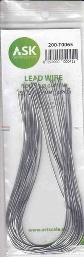 ASKT0065 ASK/Art Scale - Lead Wire 0.8mm x 250mm (16pcs)