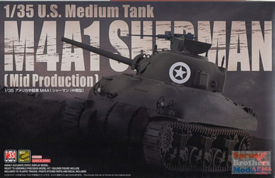 ASU35010 1:35 Asuka US Medium Tank M4A1 Sherman (Mid Production)