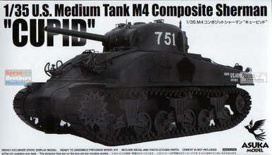 ASU35051 1:35 Asuka M4 Composite Sherman 'Cupid'