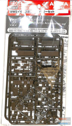 ASU35L38 1:35 Asuka WW2 British Army Accessories Set