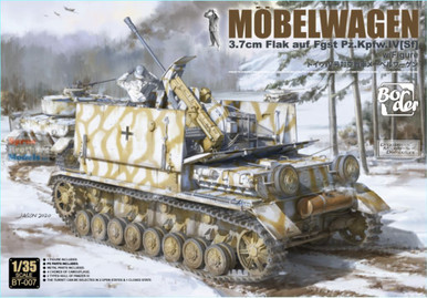 BDMBT007 1:35 Border Model Mobelwagen 3.7cm Flak auf Fgst Pz.Kpfw.IV[Sf] with Figure