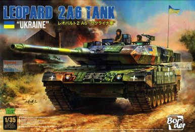 BDMBT031 1:35 Border Model Leopard 2 A6 'Ukraine'