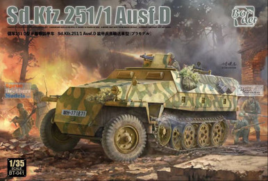 BDMBT041 1:35 Border Model Sd.Kfz.251/1 Ausf.D with Workable Tracks & Interior