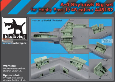 BLDA48162A 1:48 Black Dog A-4 Skyhawk Big Set (HBS kit)