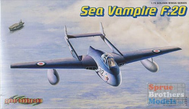 CHC5112 1:72 Cyber Hobby Sea Vampire F.20