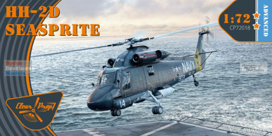 CLPCP72018 1:72 Clear Prop Models HH-2D Seasprite