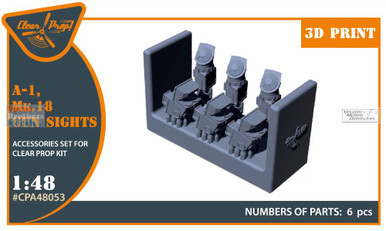 CLPCPA48053A 1:48 Clear Prop Models A-1 Mk.18 Gun Sights