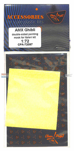 CLPCPA72097A 1:72 Clear Prop Models AMX Ghibli Paint Mask (ITA kit)