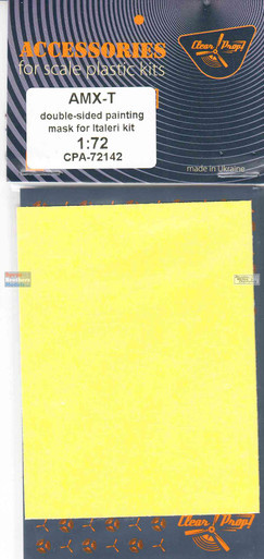 CLPCPA72142A 1:72 Clear Prop Models AMX-T Paint Mask (ITA kit)