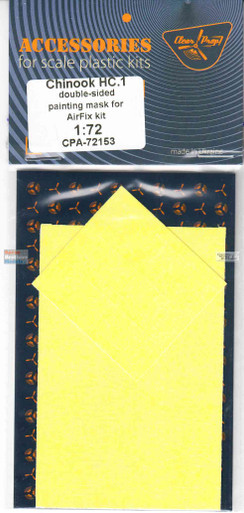 CLPCPA72153A 1:72 Clear Prop Models Chinook HC.1 Paint Mask (AFX kit)