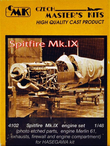 CMK4102 1:48 CMK Spitfire Mk IX Engine Set (HAS kit) #4102